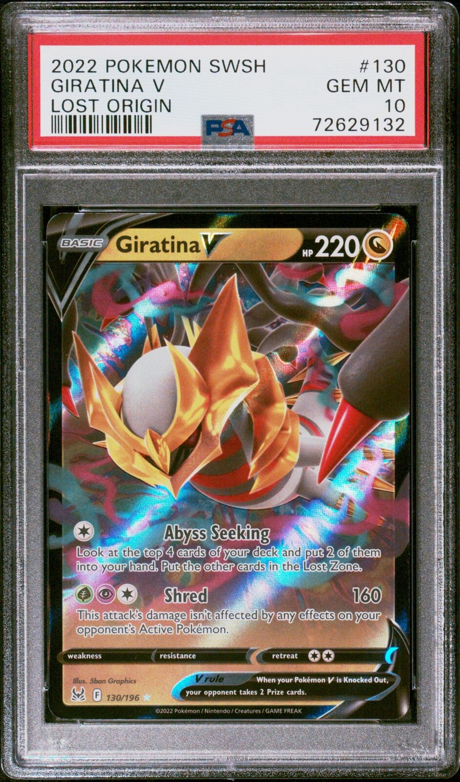 Giratina-V (#130/196) - Epic Game - A loja de card game mais ÉPICA