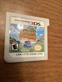 Nintendo 3DS XL Blue Console Animal Crossing Bundle Tested and Works