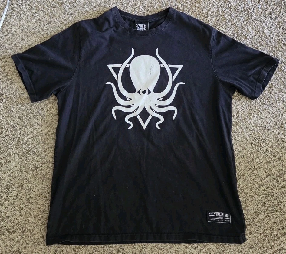 Squid Logo Black White Authentic T-Shirt 2022