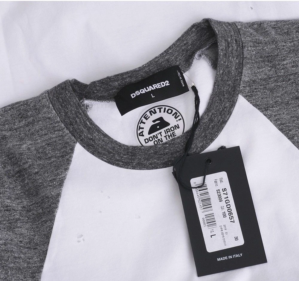 Dsquared2 vintage manica corta S71GD0657 36937284