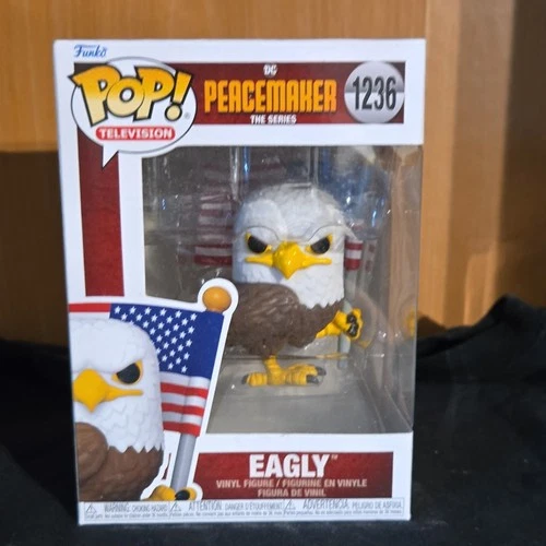 Funko Pop! Vinyl Peacemaker Eagly #1236 Television Figure DC Series Multicolor