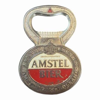 Vintage Amstel Bier Bottle Opener Amsterdam Holland Beer Breweriana Collectible