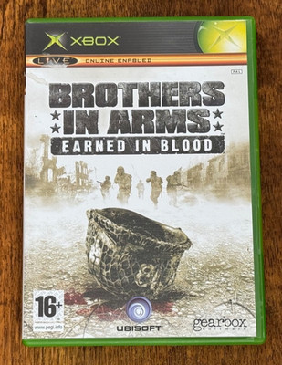 Brothers in Arms: Earned in Blood - Microsoft Xbox - 2005 - komplett mit Handbuch