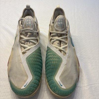 Nike React White Vapor NXT HC Men s Tennis Shoes Sneaker CV0724-136 -Size 10 USA