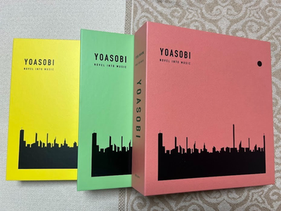 YOASOBI THE BOOK Set of 1 2 3 Special Binder Limited Edition CD