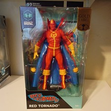 McFarlane DC Direct Digital Red Tornado  DC  The Bronze Age  7in Action Figure