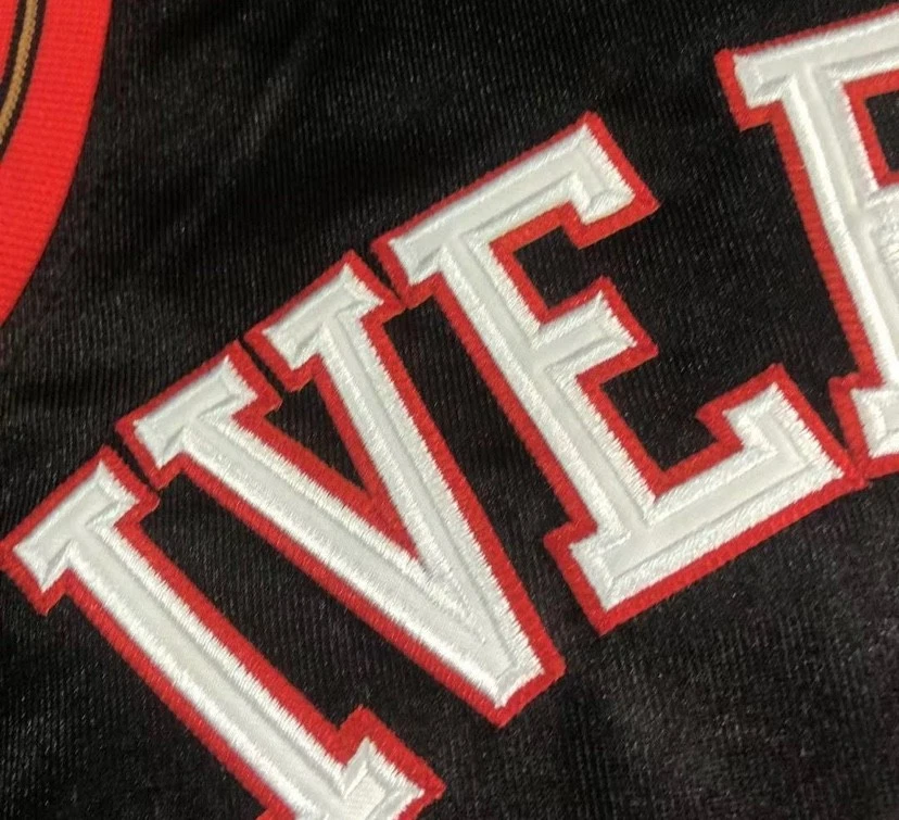 Philadelphia 76ers Allen Iverson 3 NBA vintage black basketball jersey - product detail image 5