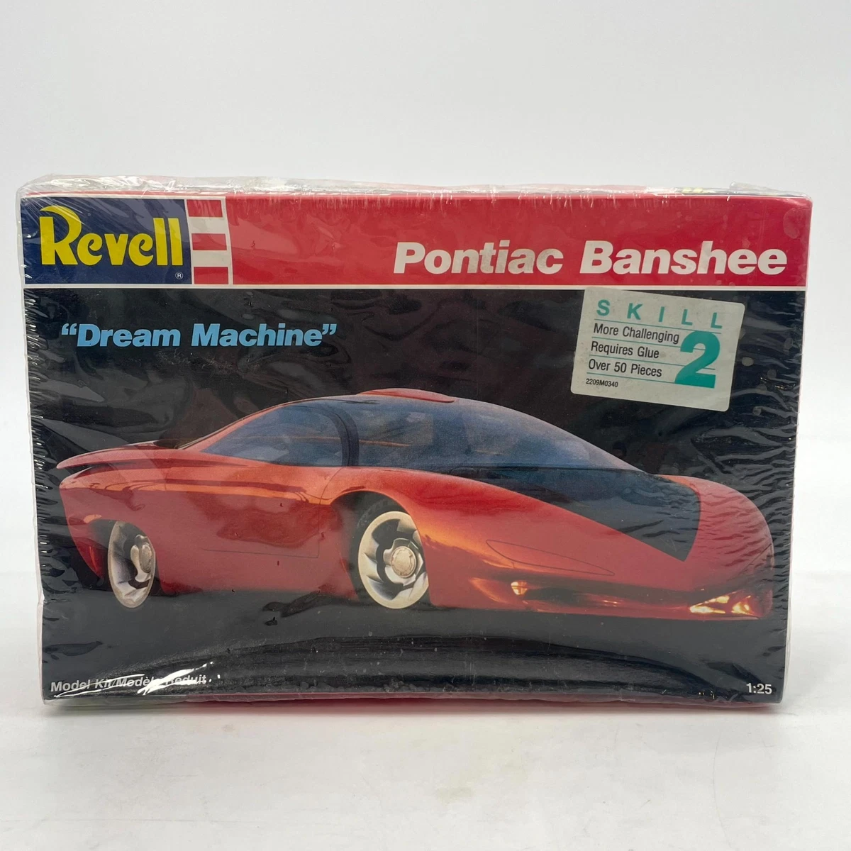 Alezan Models 1/43 – Pontiac Banshee 1988, Kit Résine Concept Car