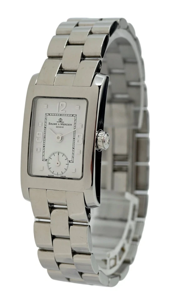 Baume & Mercier 20mm Ladies Hampton White Dial Swiss Quartz Watch Ref: MV045139! - Image 3 of 4
