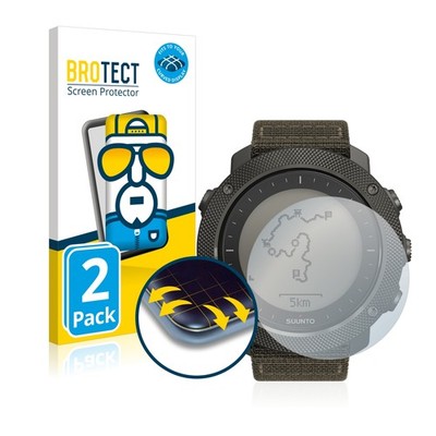 Full-Cover Schutz Folie für Suunto Traverse Alpha 3D Curved Edge Display 2x