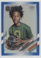 2021 Topps Chrome OTE Overtime Elite Blue Refractor 68/99 Malik Bowman #20 a8r