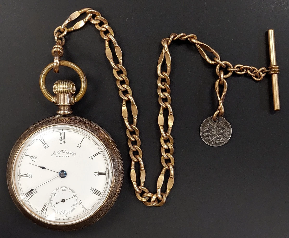 Waltham Lever Pocket Watch Pocket Watches with Vintage 1890-1899