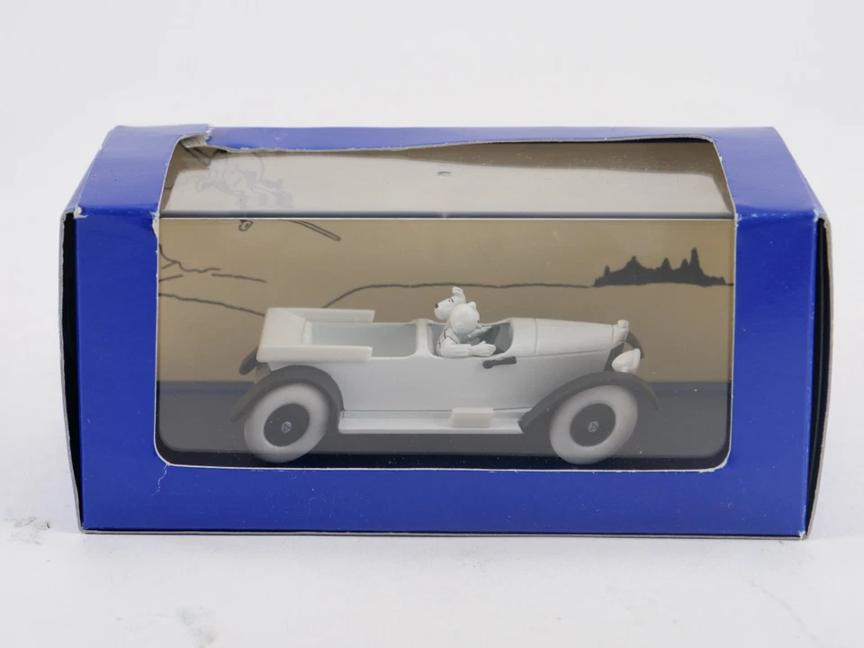 In Auto Tintin 1/43 La Mercedes Torpedo Di Tintin Nel Paese Dei Soviet - Immagine 3 di 4