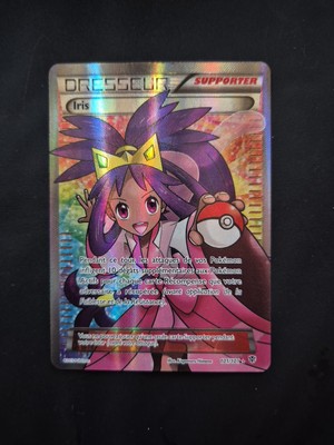 Pokemon Karte Iris Full Art 101/101 - Trainer Supporter - Plasma Explosion - VF