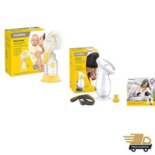Harmony Manual Breast Pump  Silicone Milk Collector - Lightweight  BPA-Free