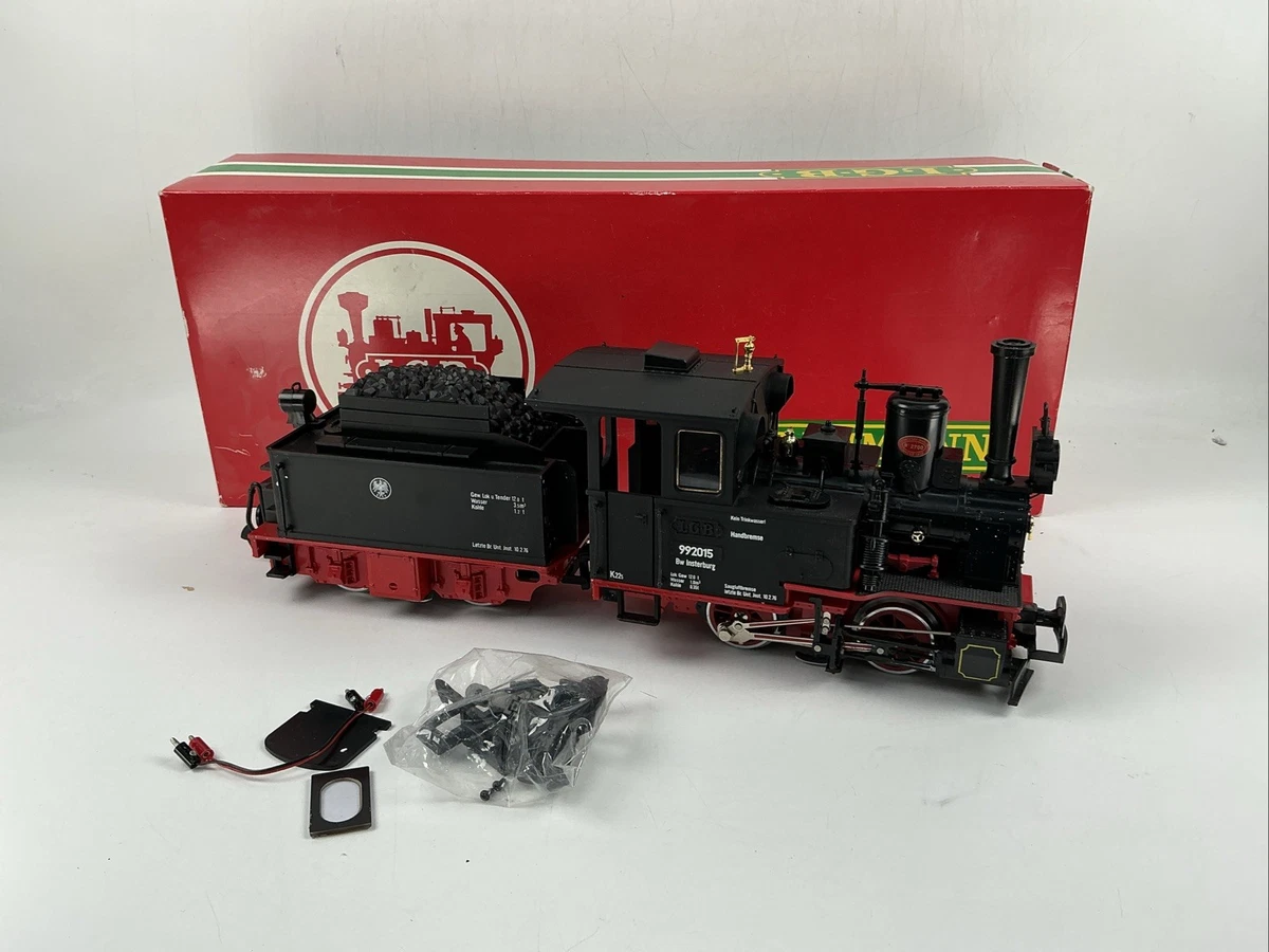 LGB G Scale 2015 D Insterburg 0-4-0 Steam Locomotive #992015 w