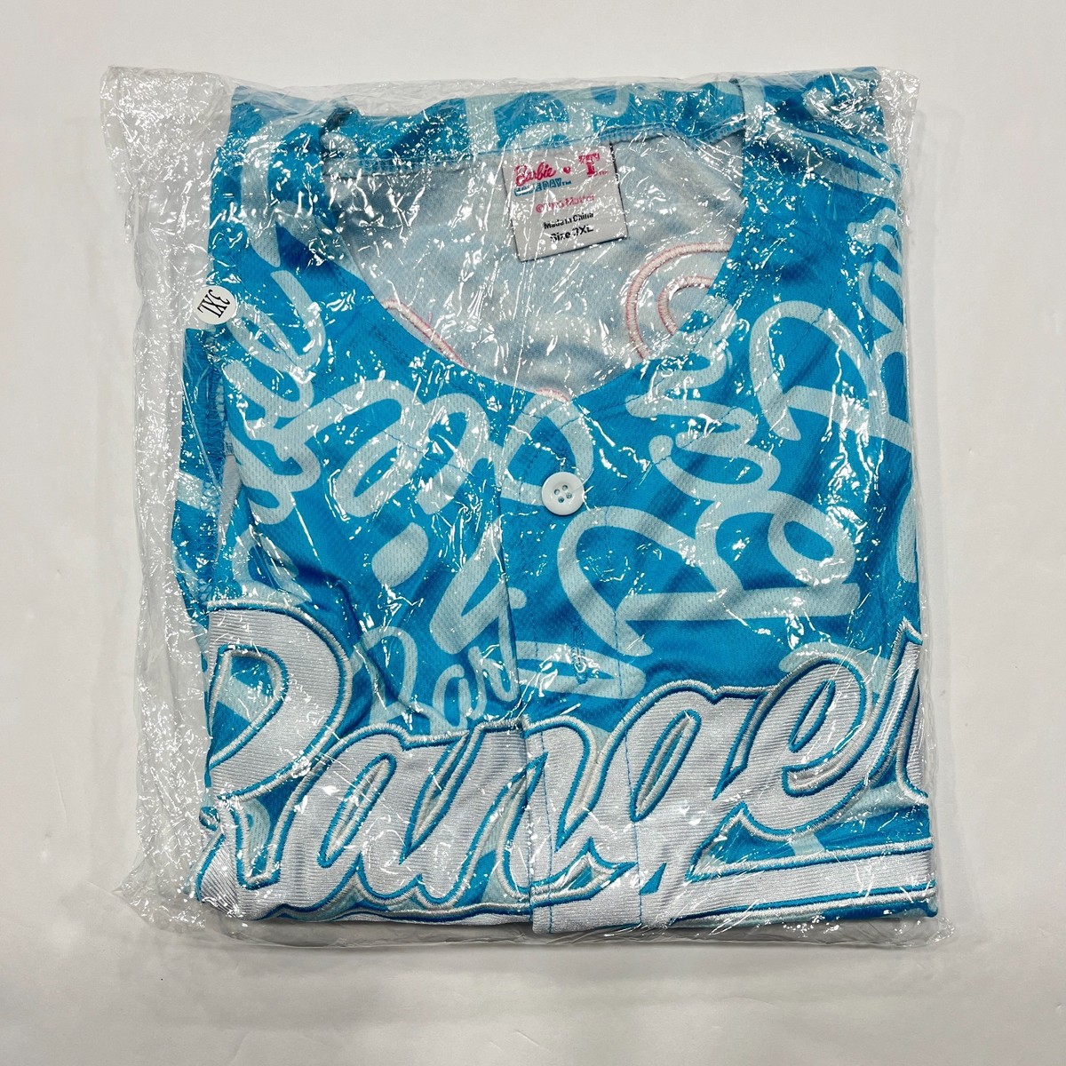 Texas Rangers Barbie Theme Night Jersey Blue 2025 Adult 3XL 7-18