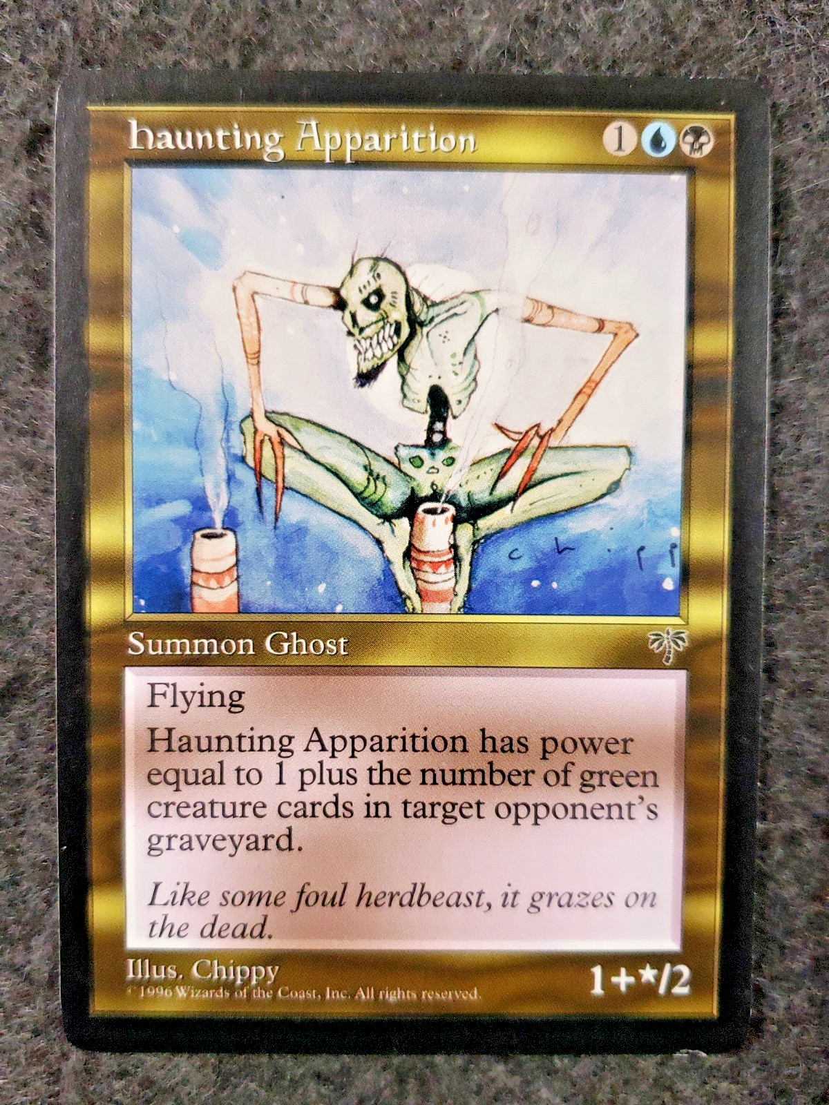 Haunting Apparition Mirage MTG 1x  NM 1996 Magic the Gathering (DS3D1L5)