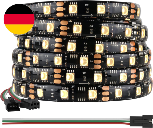 Btf-Lighting WS2814 Rgbww 4In1 IC Adressierbar 5M 300Leds 12V Led-Streifen | 505-image