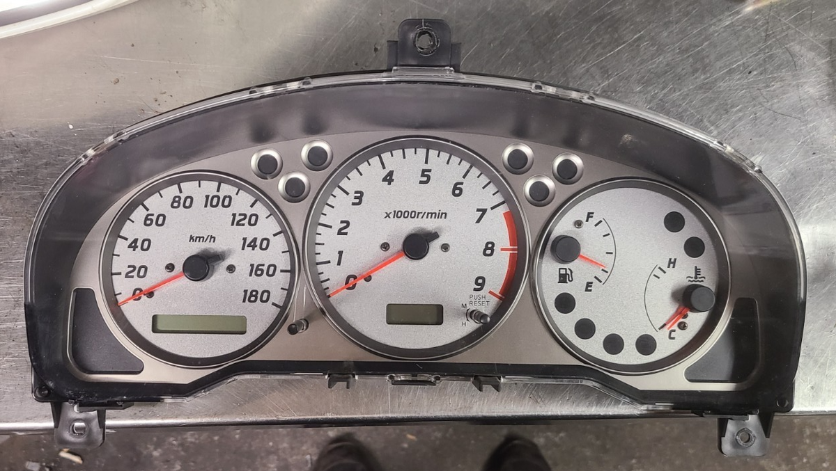 JDM 99-02 Nissan Silvia S15 SPEC-R cluster. SR20DET s13,s14,s15