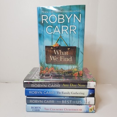 Sullivan's Crossing Complete 1-5 Hardcover Book Lot Robyn Carr What We Find