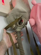 Russian And Polish Head Wound Gas Mask