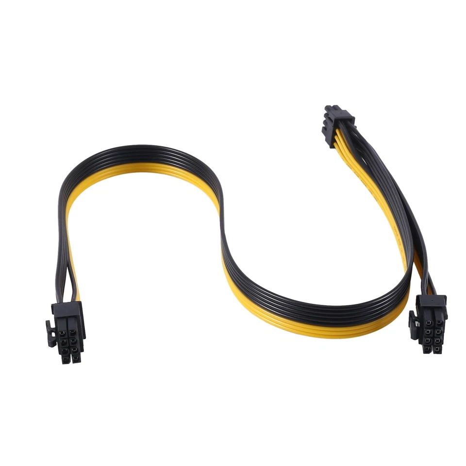 PCI-E 8 Pin Stecker zu 8 Pin (6 + 2) MäNnliches PCI Express Netzteil Kabel 1894 - Bild 2 von 4