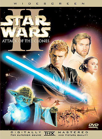 Star Wars Episodio II: L'attacco dei cloni (DVD, 2002, set di 2 dischi) - spedizione veloce - Foto 1 di 1