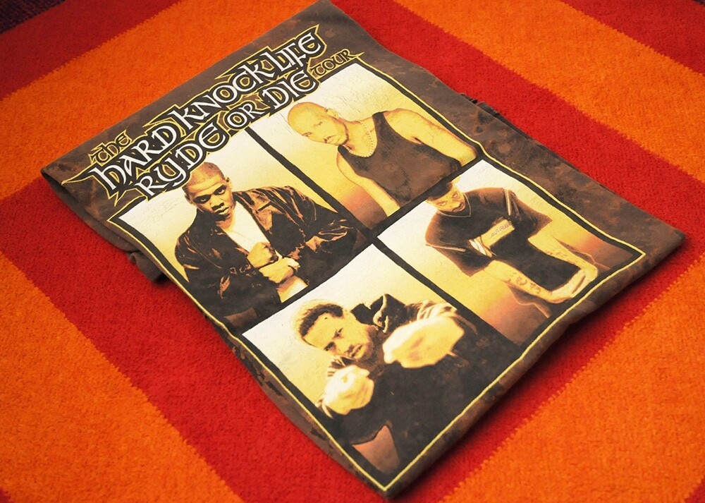 Vintage Hard Knock Life Ryde Or Die Tour Jay z DMX Method Man Red