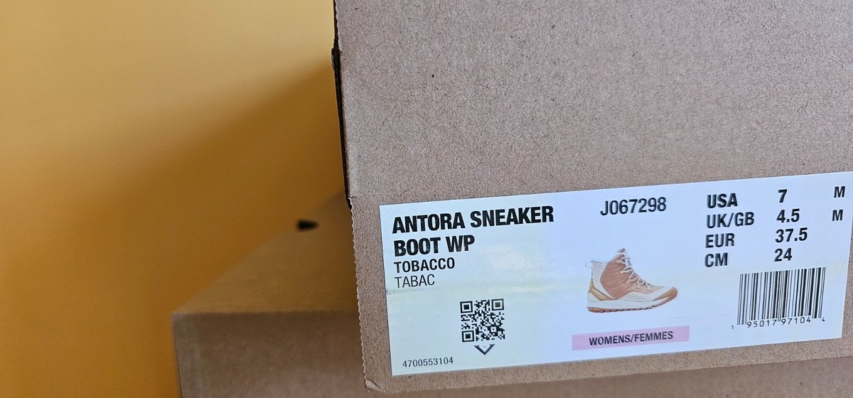 専用ページ　S-1 NEW MERRELL ANTORA SNEAKER BOOT WP Womens Lightweight Hiking Boots