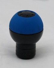 Tekniq Mod 550 Gear Shift Knob Black Blue Leather - 572.550022 Made In Italy