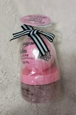 Onyx Bathhouse Gift Set Bath Bomb Scrub Lot Champagne Wishes Scented Pink