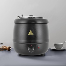 Soup Warmer Soup Station W/ 9.37 9.37" Pot Commercial Durable Soup Kettle Warmer