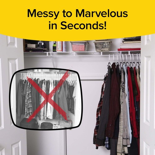 RUBY Space Triangles ASSEENONTV, Creates Up to 3X More Closet Space