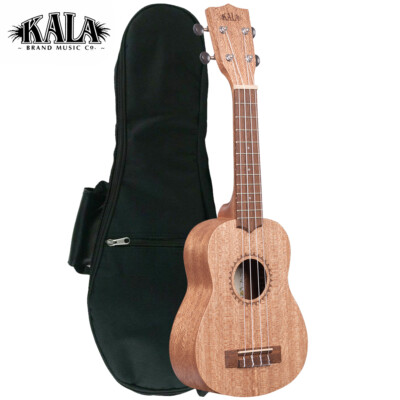 Kala KA-20 Series Meranti Body Soprano Size Ukulele Satin Finish KA-20S with Bag