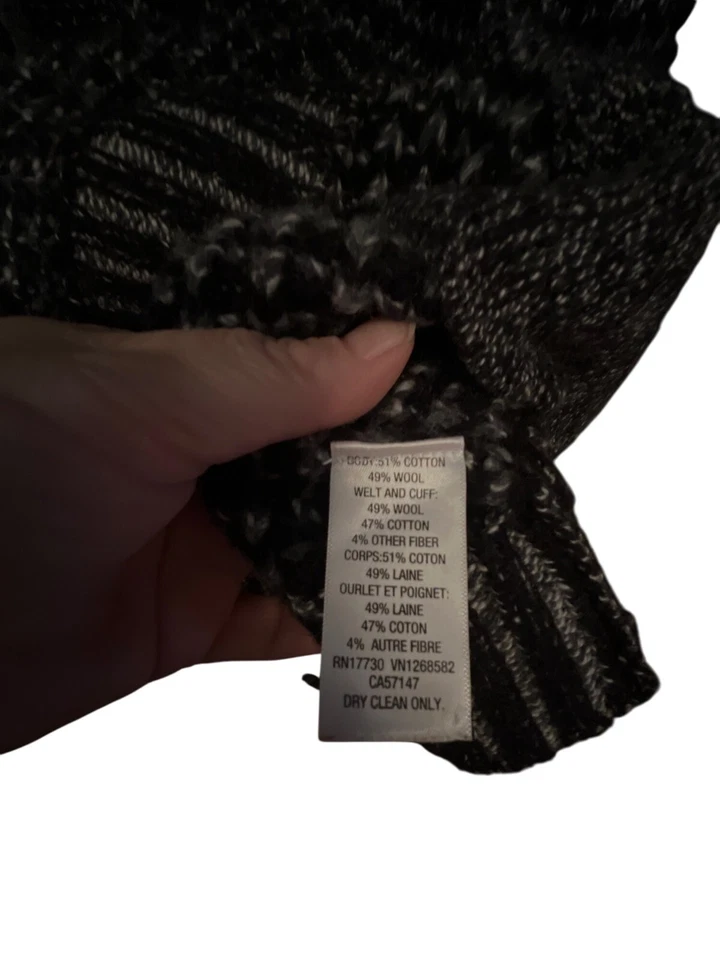 Rag & Bone Mens Wool & Cotton Blend Shawl Collar Cardigan Sweater - Image 4 of 4