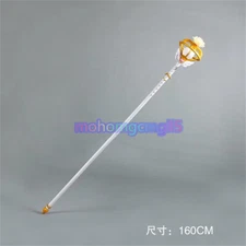 63" Sailor Moon Cosplay Accessory Canes Wand Magic Stick Party PVC Staff Props 
