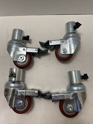 McMaster & Carr Socket Casters (4)   1-1/2  diameter