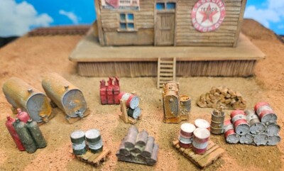 Rusty Rail HO scale Oil Industry Castings set