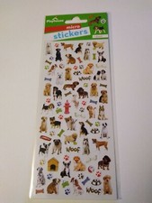 Scrapbooking Stickers Crafts PH Micro Dogs Woof Houses Food Bowls Bones Paws
