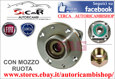 Kit 2 Cuscinetti Mozzo Ruote Anteriori Per Panda 4x4 / Y10 (1986-2004) - Foto 9