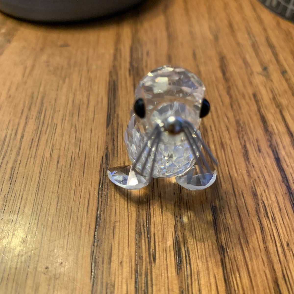 Swarovski Crystal Figurine Baby Sea Lion Seal 7663 NR46 Mint! | eBay