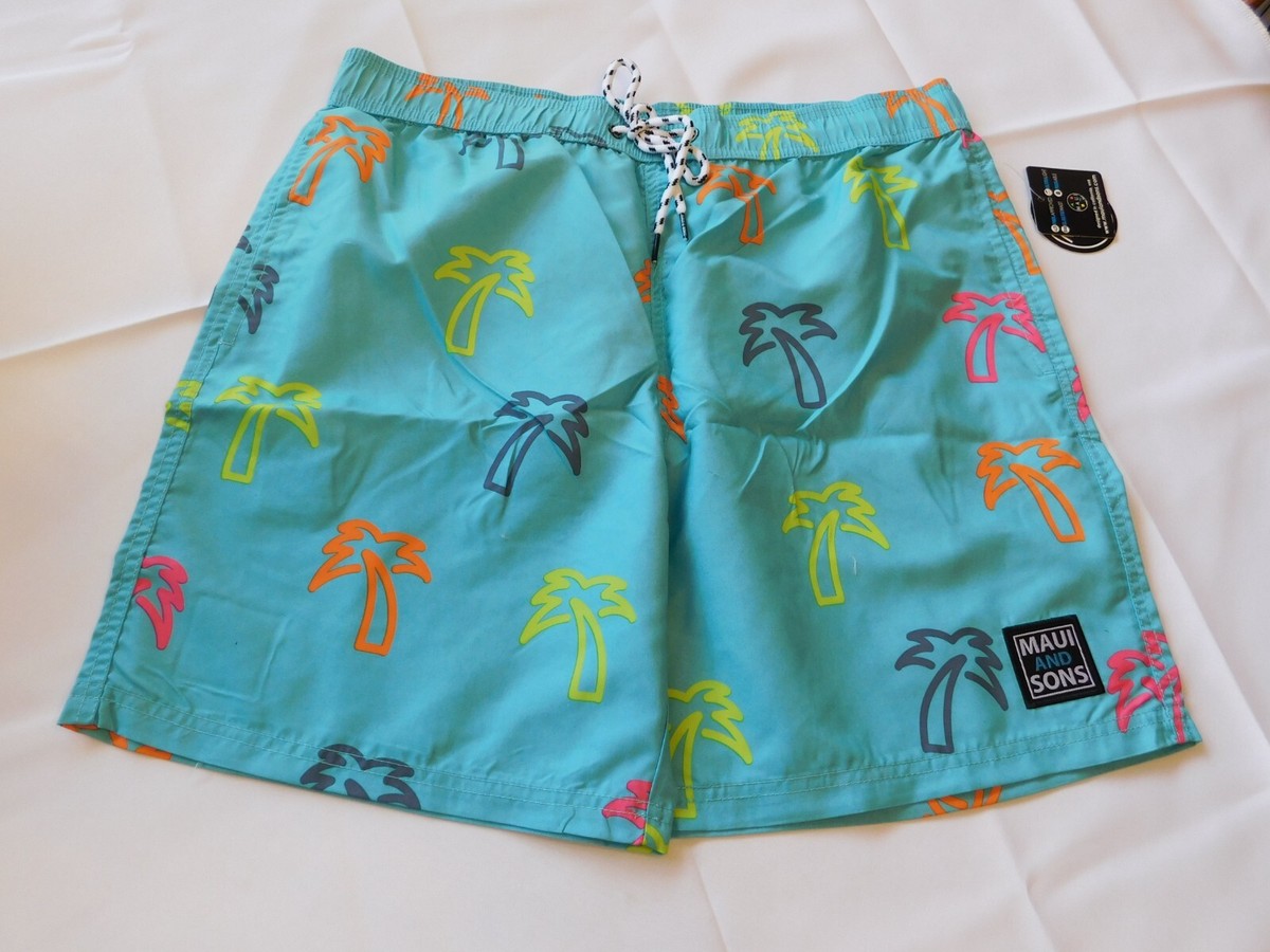 【LA MER MA MAISON】NEON LOGO SHORTS Neon Yellow & Neon Pink gradient Color-blocked Tennis Shorts