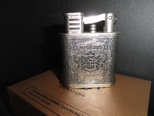 Punch Cigar Table Top Lighter in presentation box Measures 3.25" H x 2.5" W x 1" - Picture 6 of 11