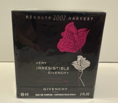 Givenchy VERY IRRESISTIBLE Rose Damascena 2007 HARVEST EDP 60ml/2oz - NEW IN BOX