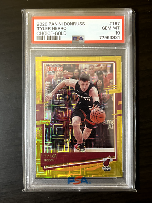 Tyler Herro DONRUSS GOLD PSA10 タイラー・ Tyler Herro 2020-21