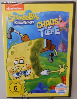 Spongebob Schwammkopf DVD Chaos in Tiefe 8 lustige Episoden Bikini Bottom #T177A
