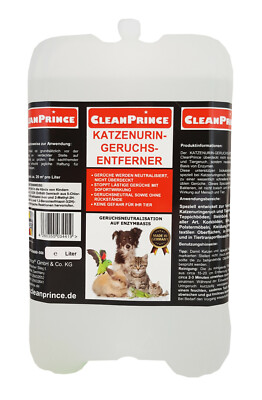 10 Liter Katzenurin Geruchsentferner Geruchentferner Vernichter Enzyme Reiniger