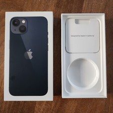 Apple iPhone 13 Midnight Blue Empty BOX ONLY