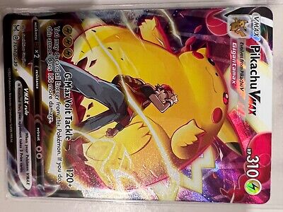 2022 Pokemon Lost Origin Ultra Rare Pikachu Vmax TG17/TG30 – Mint